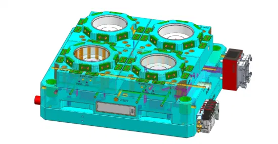 Plastic Iml Thin Wall Ice Cream Cup Injection Mould in High Quality